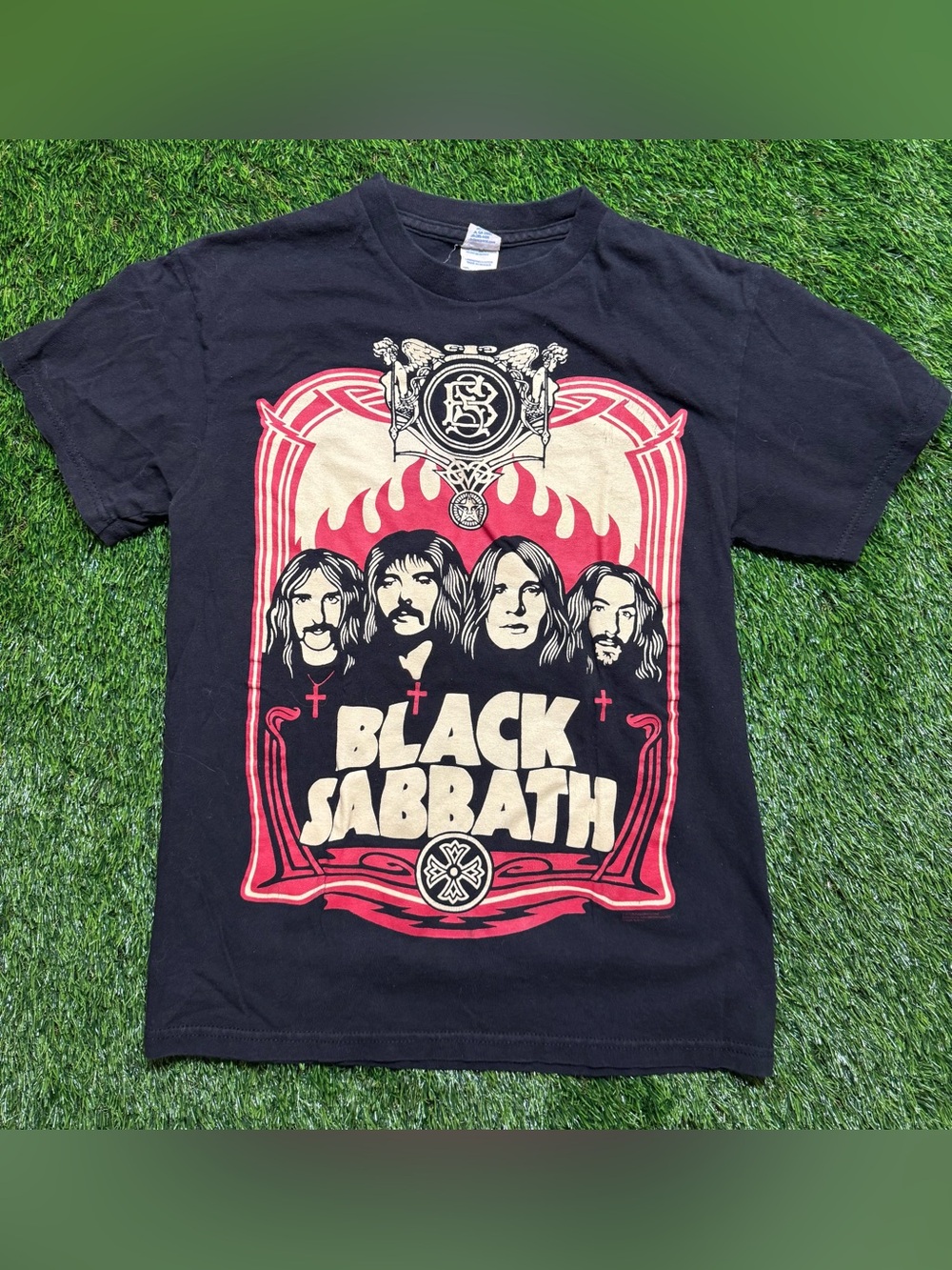 Vintage Black Sabbath Ozzy Osbourne Band Tee Small Delta Pro Weight Shirt